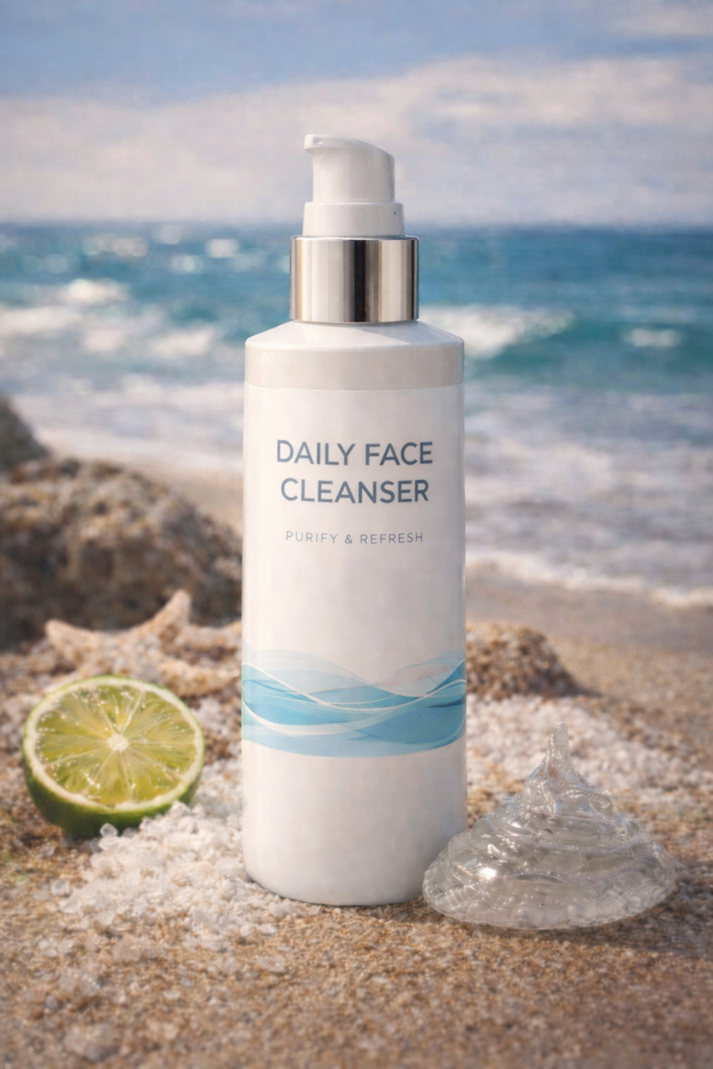 Daily face cleanser